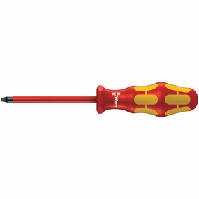 Wera 168 i VDE Insulated screwdriver for square socket head screws, # 1 x 80 mm