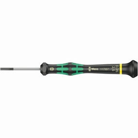 Wera 2035 Screwdriver for slotted screws for electronic applications, 0.18 x 1 x 40 mm
