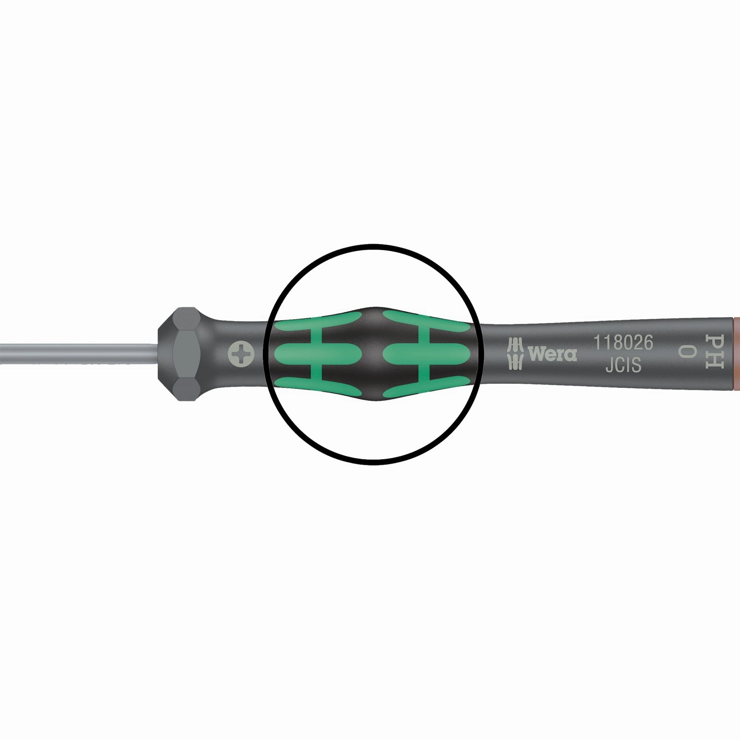 Wera 2069 Nutdriver for electronic applications, 2.5 x 60 mm