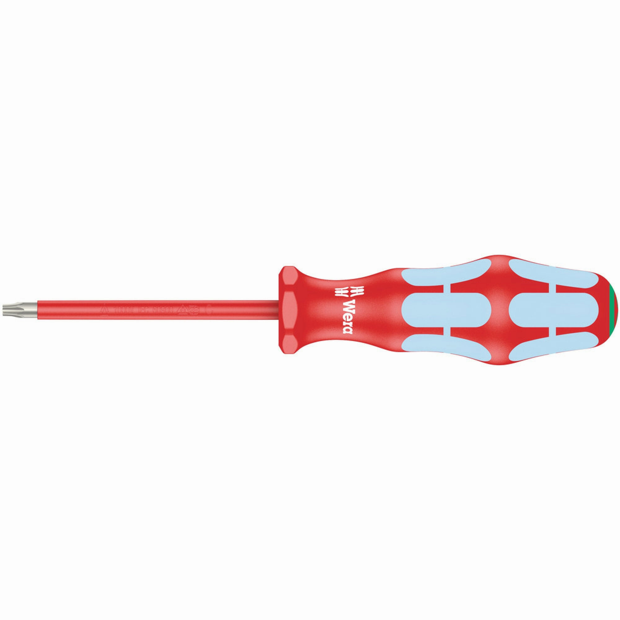Wera 3167 i VDE-insulated TORX screwdriver, stainless steel, TX 10 x 80 mm