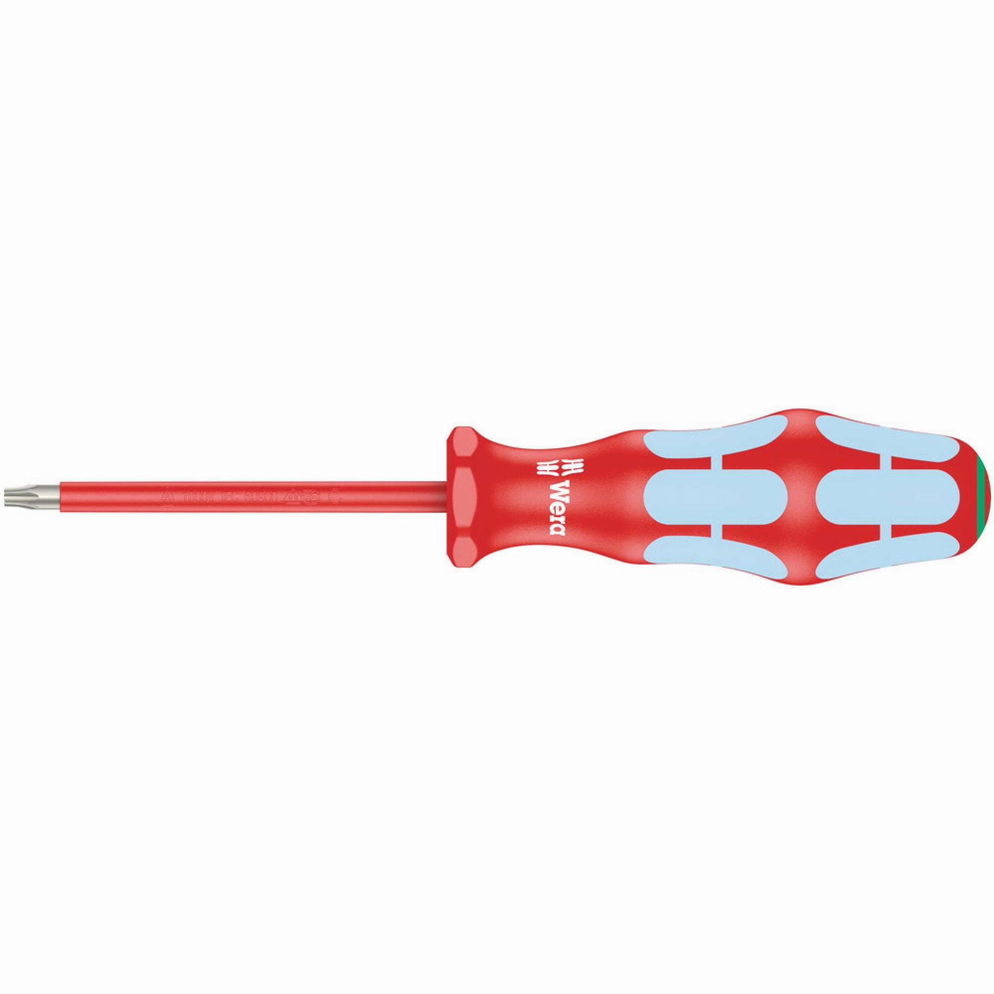 Wera 3167 i VDE-insulated TORX screwdriver, stainless steel, TX 15 x 80 mm