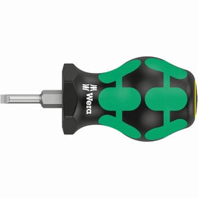 Wera 335 Stubby/carburetor screwdriver, 1 x 5.5 x 24.5 mm