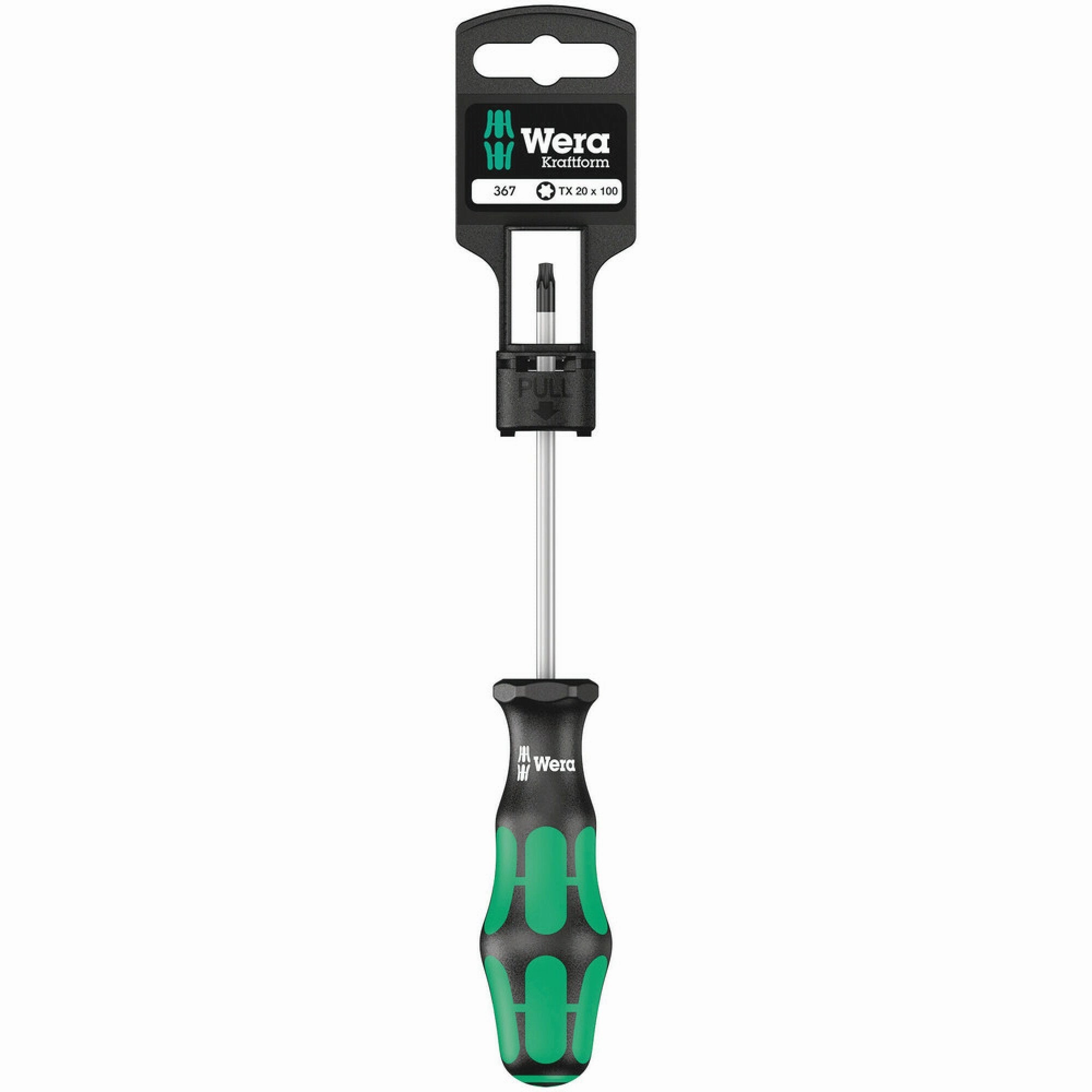 Wera 367 SB Screwdriver for TORX screws, TX 10 x 80 mm