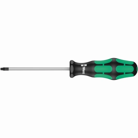 Wera 367 TORX BO Screwdriver for tamper-proof TORX screws, TX 20 x 100 mm