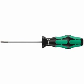 Wera 367 TORX HF Screwdriver with holding function for TORX screws, TX 15 x 80 mm