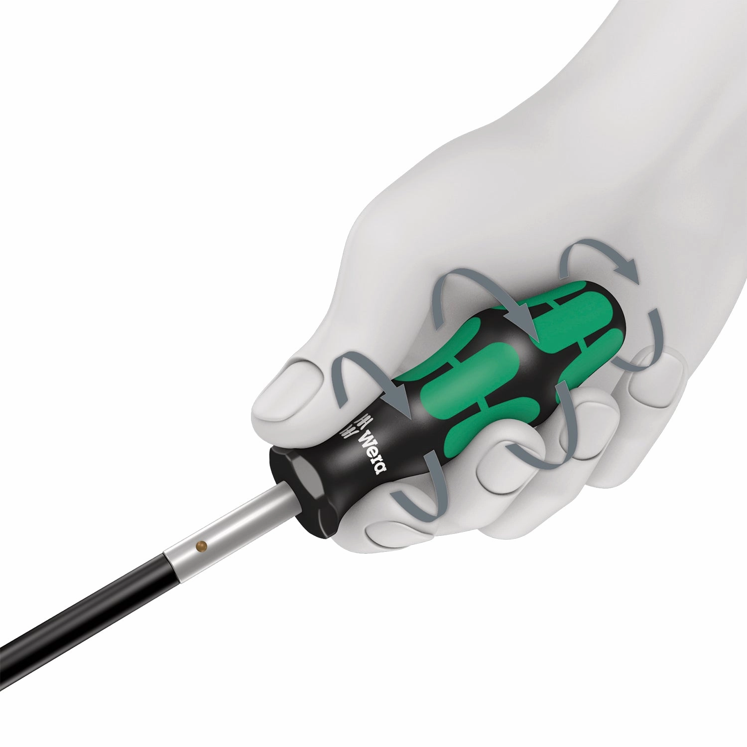 Wera 391 Hose clamp screwdriver, 7 x 167 mm