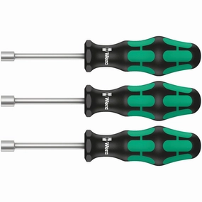 Wera 395 HO/3 Sanitary Nutdriver set, 3 pieces