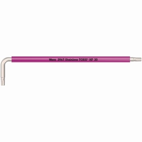 Wera 3967 SXL HF TORX L-key Multicolour with holding function, long, stainless, TX 15 x 123 mm