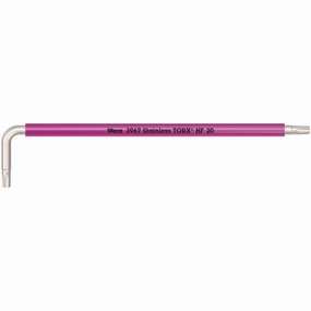 Wera 3967 SXL HF TORX L-key Multicolour with holding function, long, stainless, TX 8 x 90 mm
