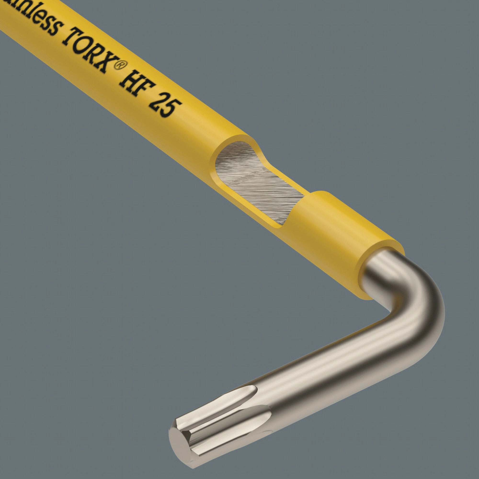 Wera 3967 SXL HF TORX L-key Multicolour with holding function, long, stainless, TX 9 x 101 mm