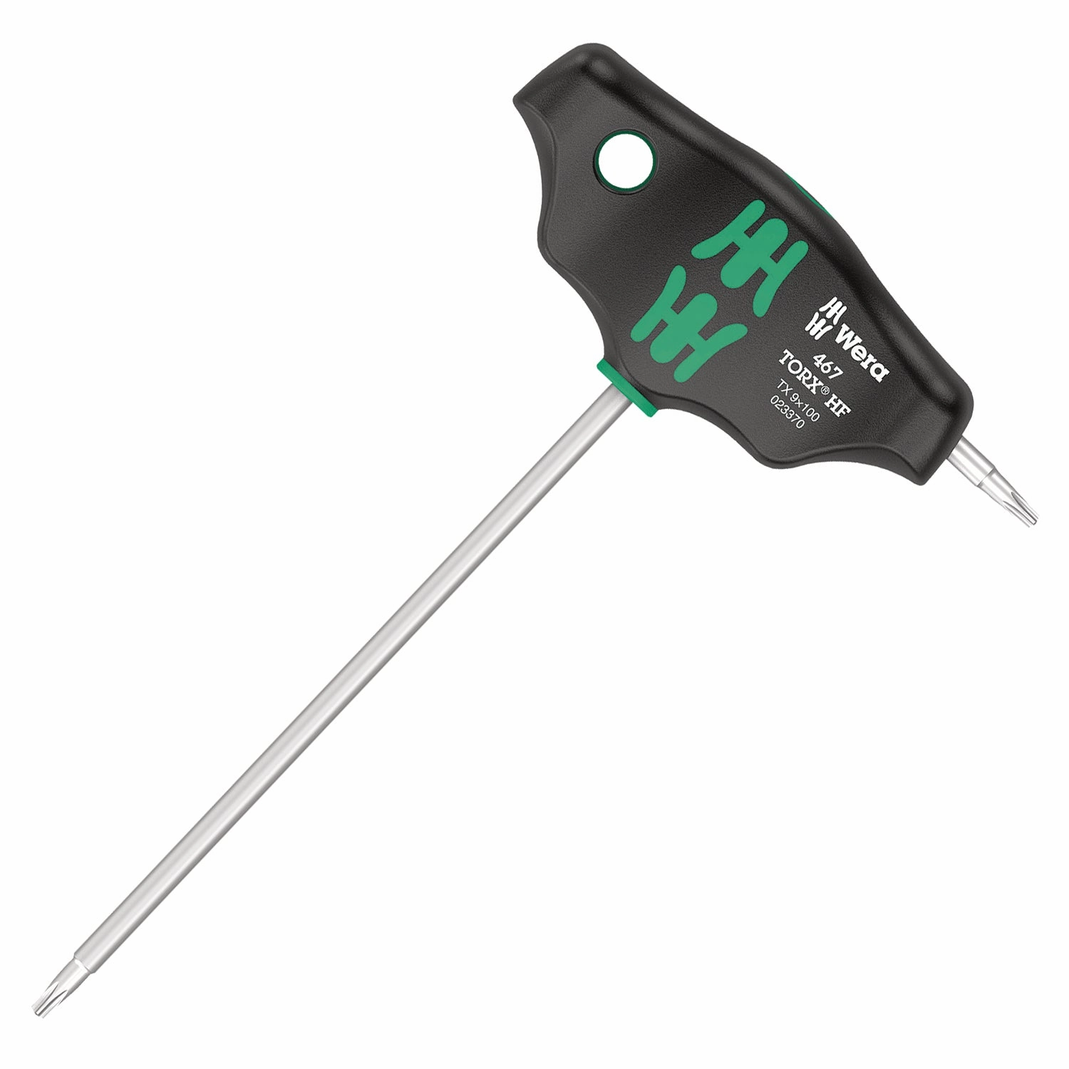 Wera 467 TORX HF T-handle screwdriver with holding function, TX 9 x 100 mm