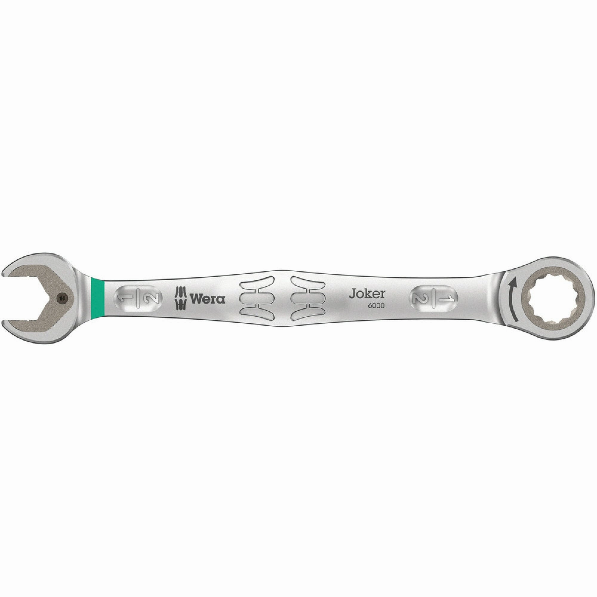 Wera 6000 Joker Ratcheting combination wrenches, Imperial, 9/16" x 188 mm