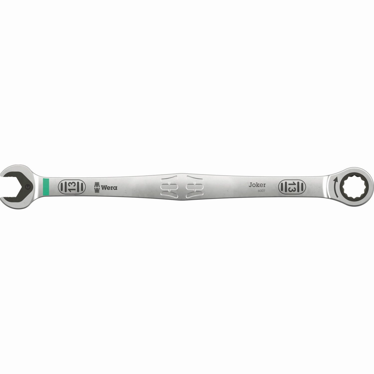 Wera 6007 Joker SB Ring Ratchet Spanner, Long Design, 13 x 245 mm