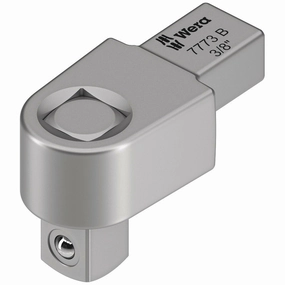 Wera 7773 B Square drive insert, 9x12 mm, 3/8" x 44 mm