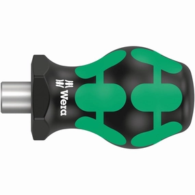 Wera 811/1 Stubby Bitholding screwdriver, magnetic, 1/4"