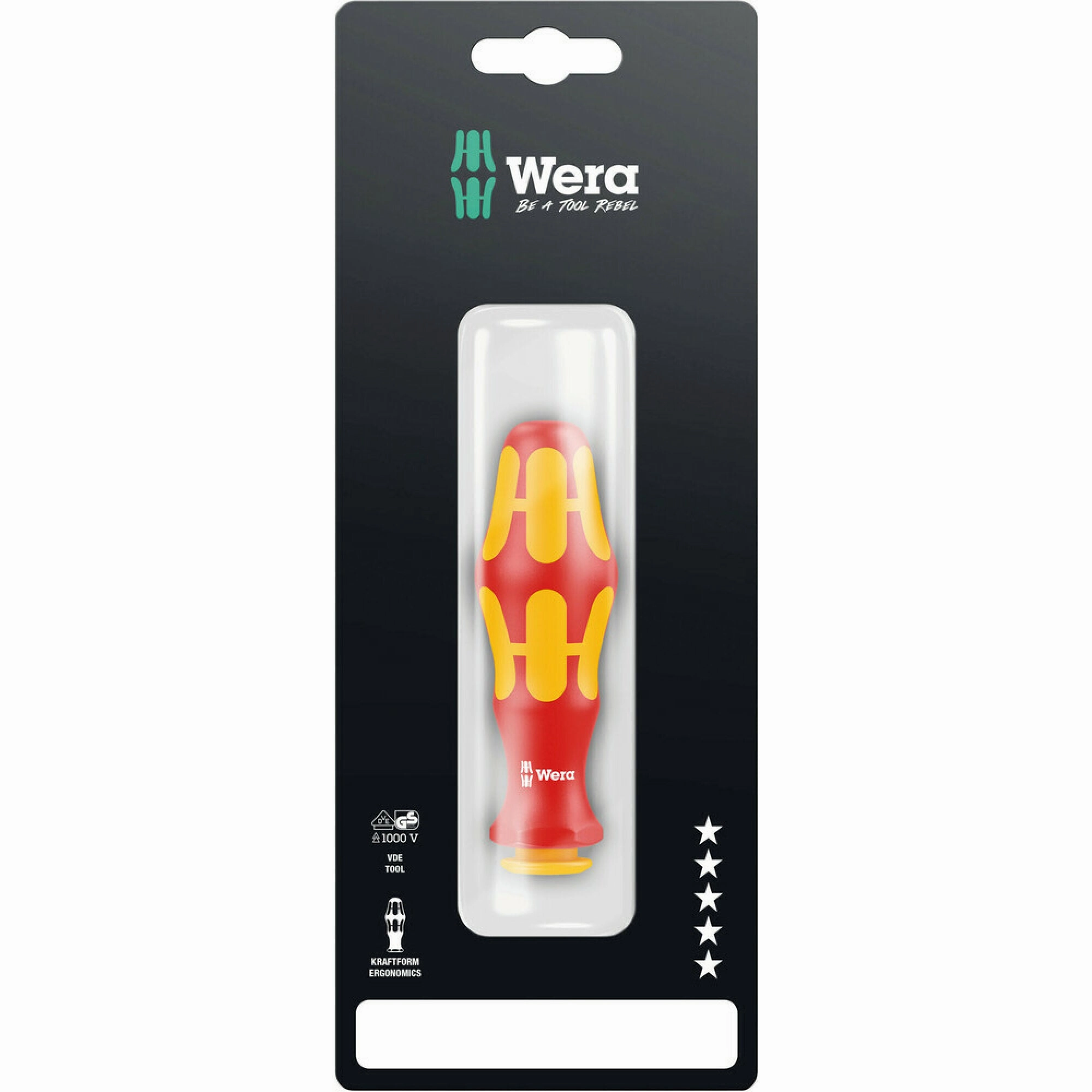 Wera 817 VDE Kraftform blade-holding handle, 9 x 98 mm