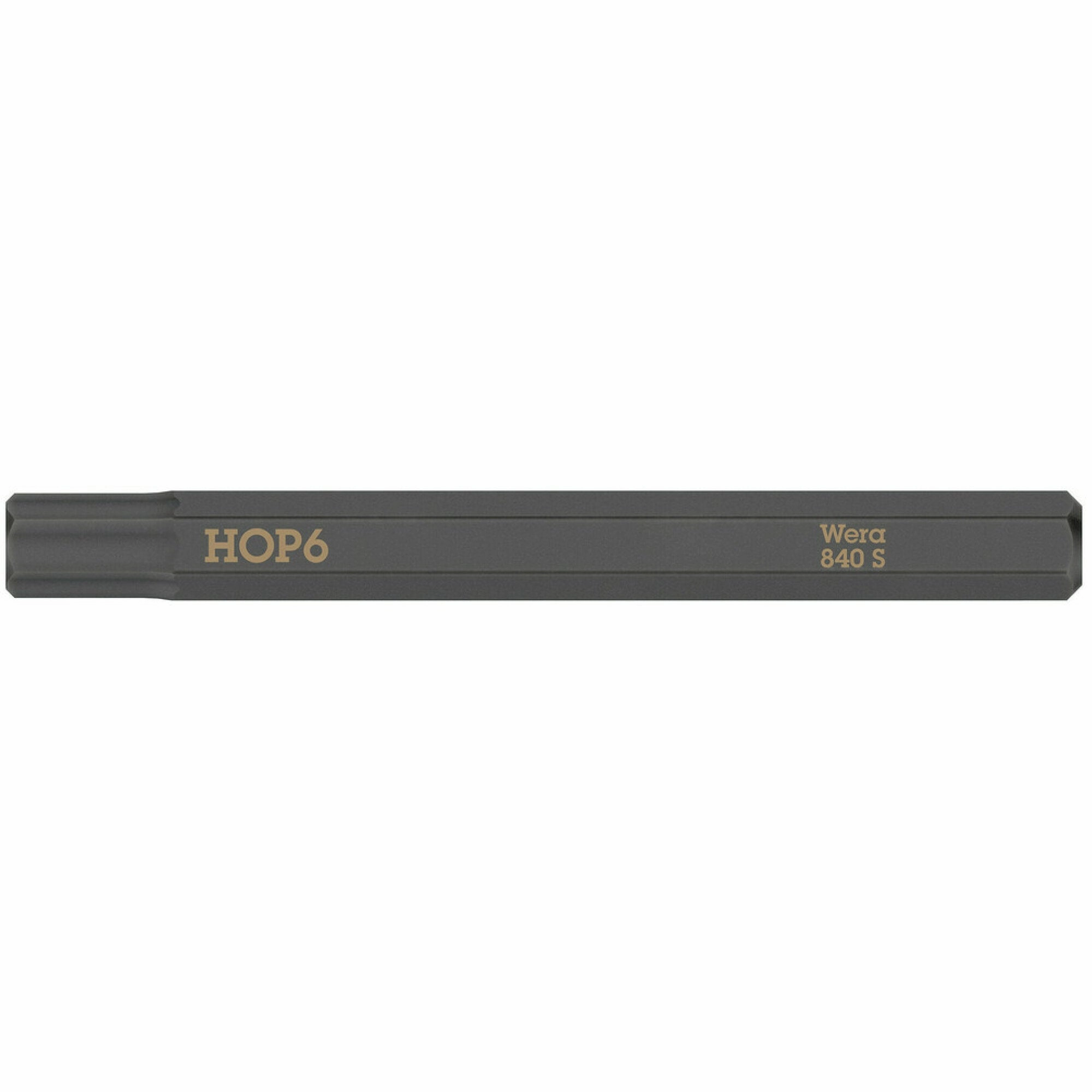 Wera 840 S Hex-Plus bits for impact screwdrivers, 3 x 70 mm