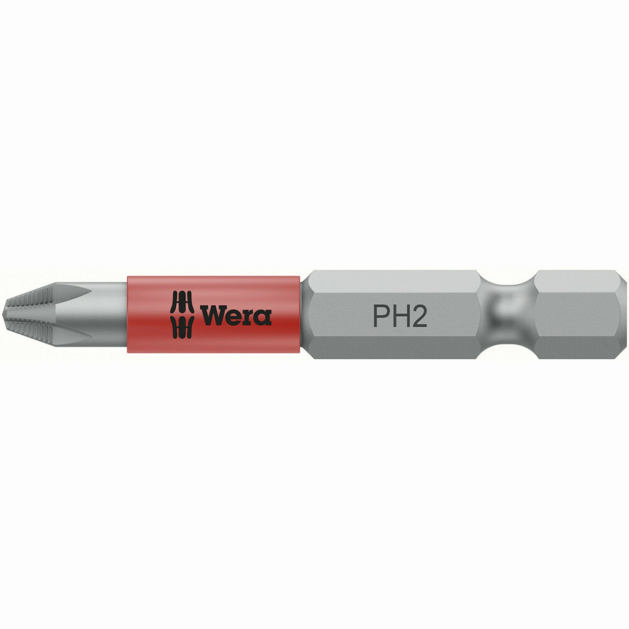 Wera 853/4 ACR SL bits with sleeve, magnetized, PH 2 x 90 mm
