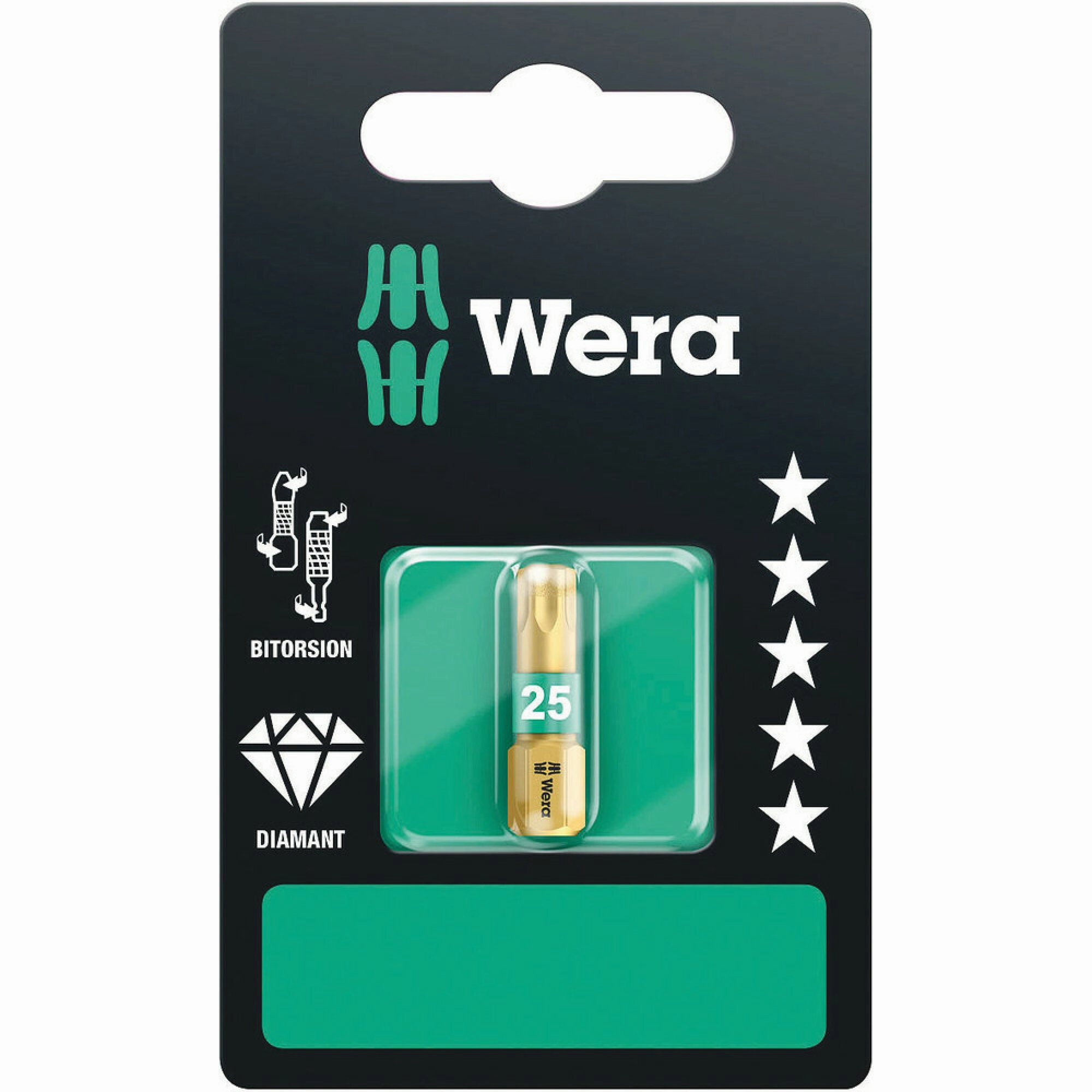 Wera 867/1 BDC SB TORX bits, TX 20 x 25 mm