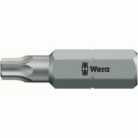 Wera 867/1 IPR TORX PLUS bits with bore hole, 15 IPR x 25 mm