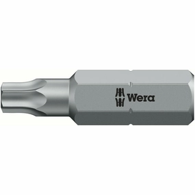Wera 867/1 IPR TORX PLUS bits with bore hole, 27 IPR x 25 mm