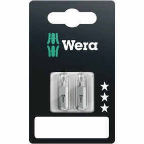 Wera 867/1 SB TORX bits, TX 25 x 25 mm, 2 pieces