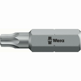 Wera 867/1 Z TORX BO bits with bore hole, TX 8 x 25 mm