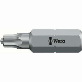 Wera 867/1 ZA TORX bits with central pin, TX 25 x 25 mm