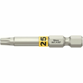 Wera 867/4 TORX HF Bits with holding function, TX 30 x 50 mm