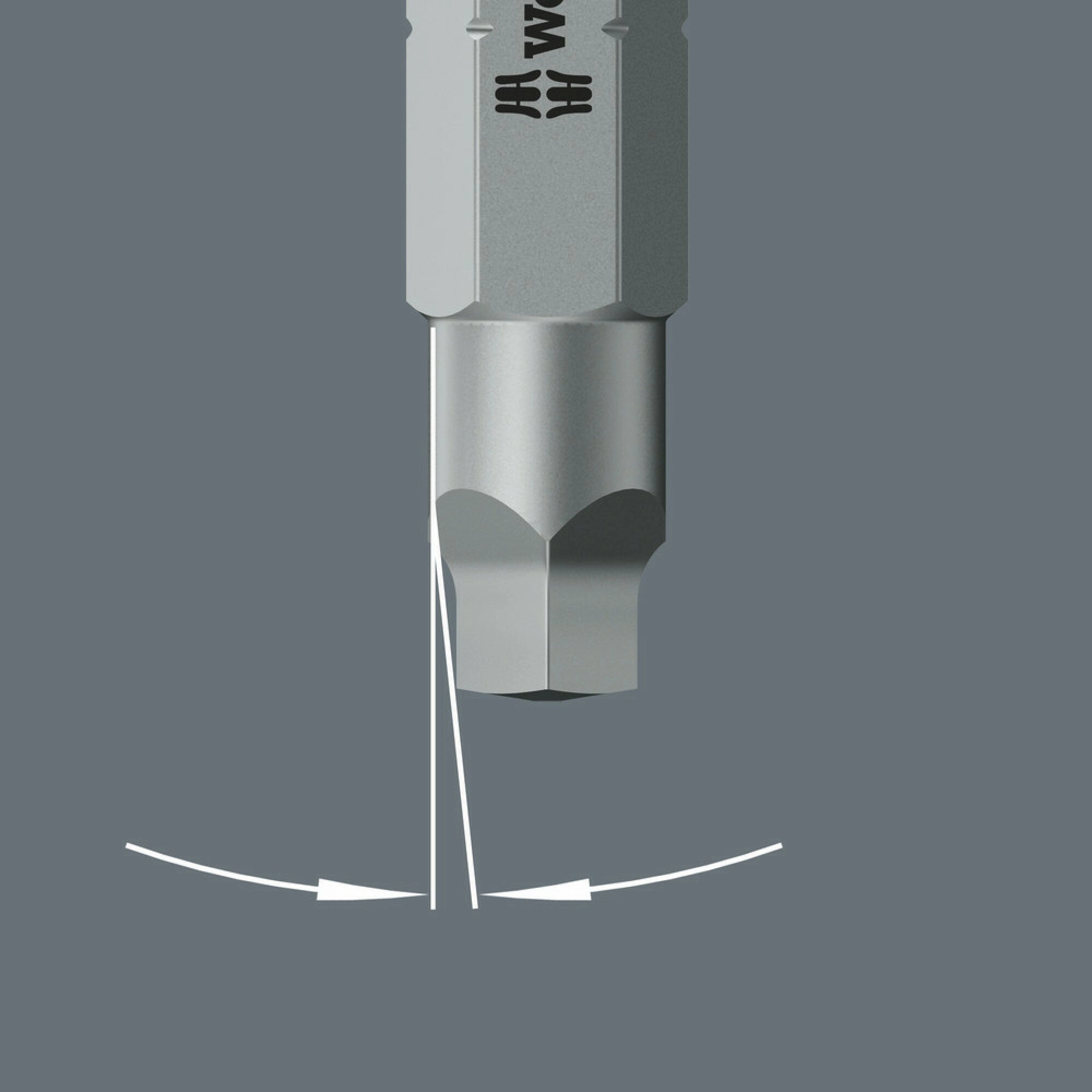 Wera 868/1 V Square-Plus bits, # 2 x 25 mm