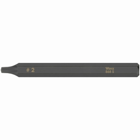 Wera 868 S Square head socket bits for impact screwdrivers, # 2 x 70 mm
