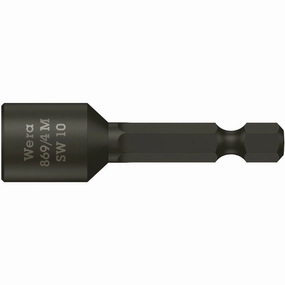 Wera 869/4 M Nutsetters, magnetic, 10 x 50 mm