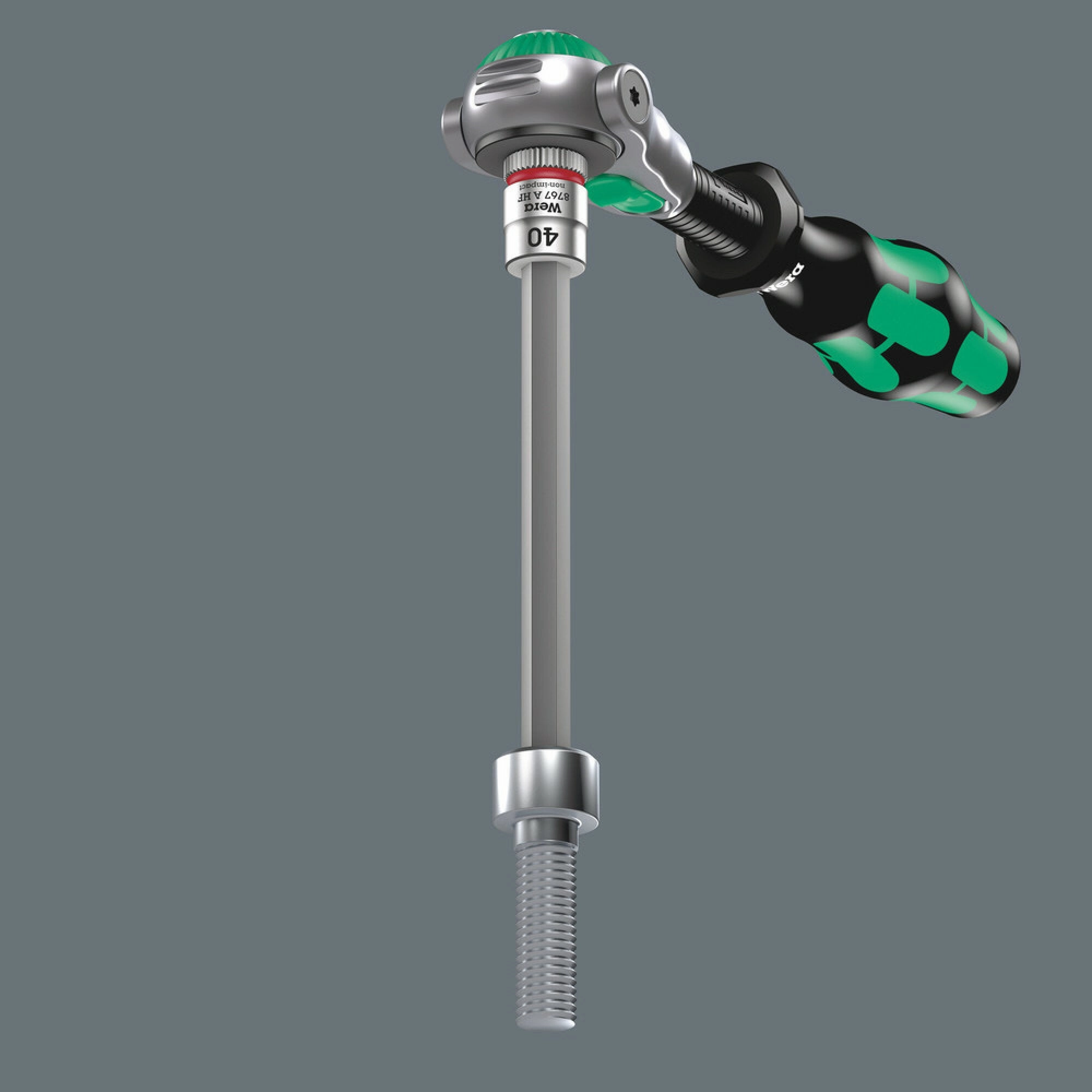 Wera 8767 A TORX HF 1 Zyklop bit socket set with holding function, 1/4" drive, 4 pieces