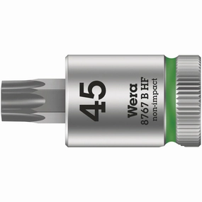 Wera 8767 B HF TORX Zyklop bit socket with holding function, 3/8" drive, TX 30 x 35 mm