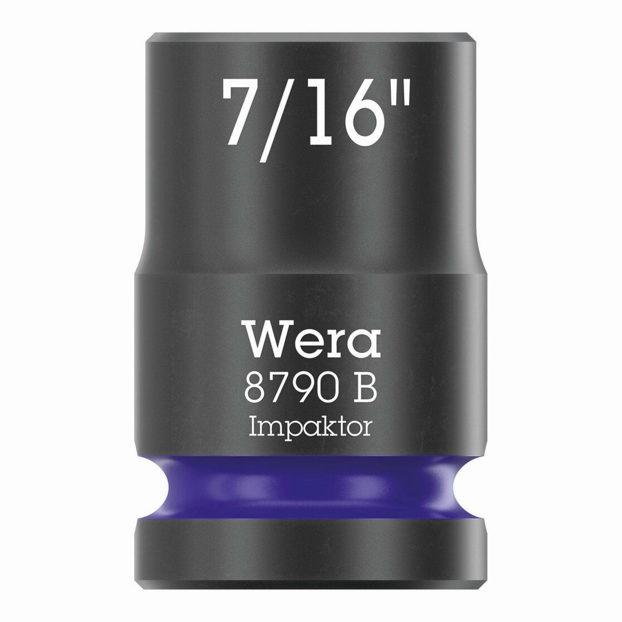 Wera 8790 B Impaktor socket with 3/8" drive, 7/16" x 30 mm