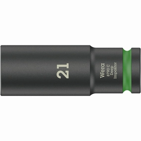 Wera 8790 C Impaktor Deep socket with 1/2" drive, 24 x 83 mm