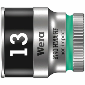 Wera 8790 HMA HF Zyklop socket with 1/4" drive with holding function, 6 x 23 mm