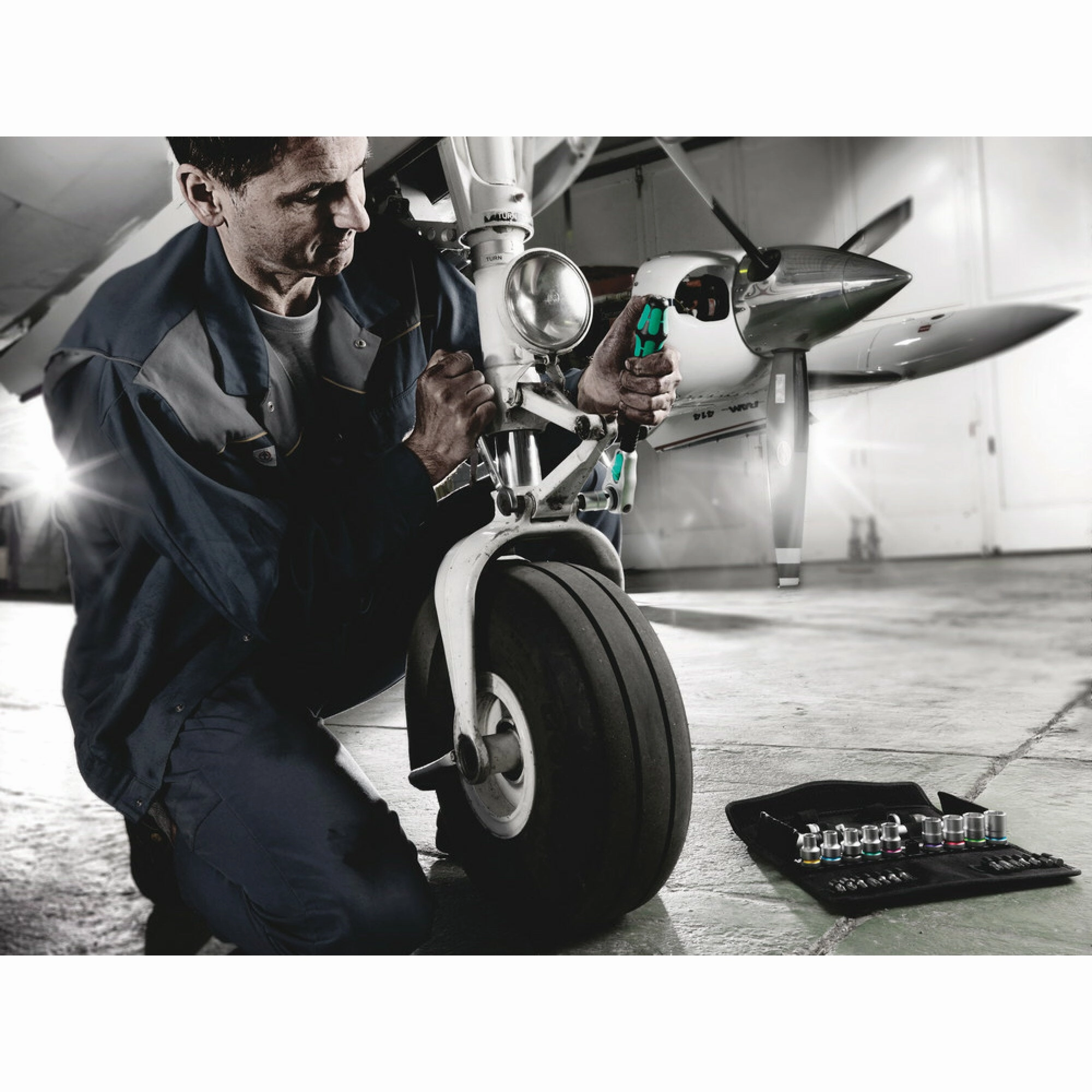 Wera 8790 HMC Zyklop socket with 1/2" drive, 1" x 40 mm