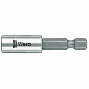 Wera 899/4/1 S Universal Bit Holder with strong retaining ring, 1/4" x 200 mm