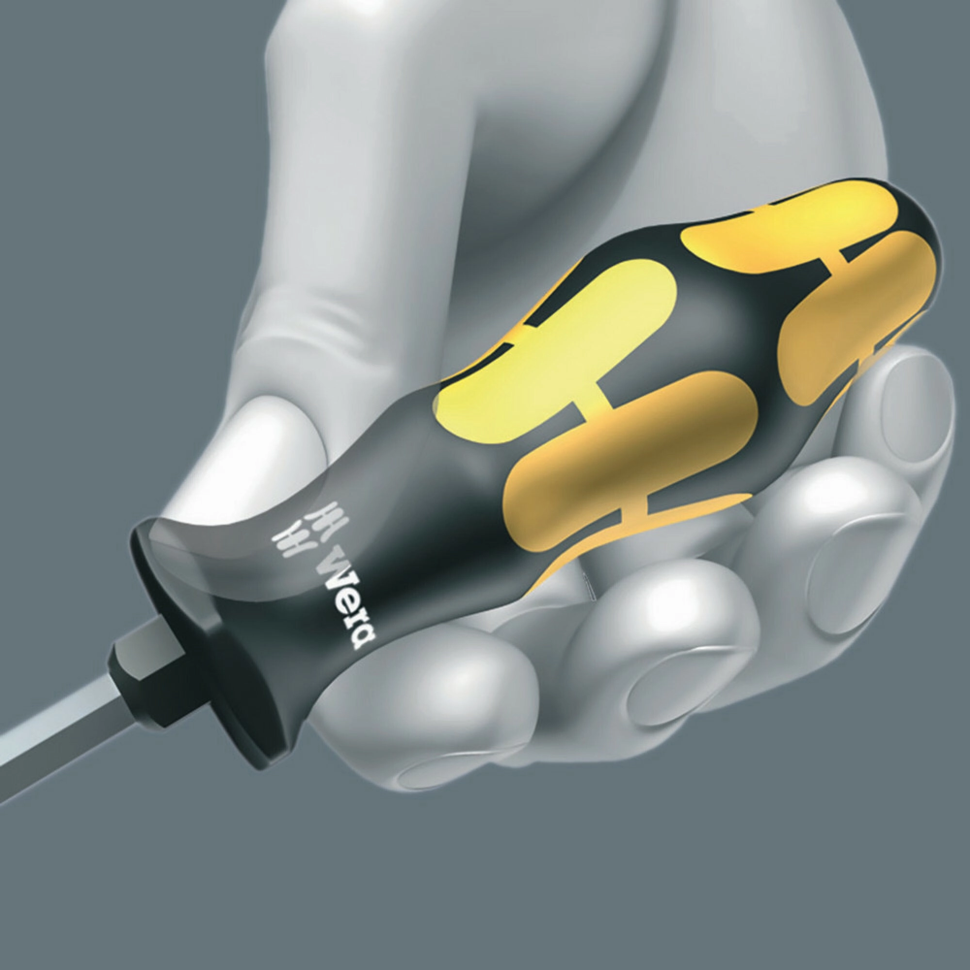 Wera 918 SPZ Screwdriver for Pozidriv screws, PZ 1 x 80 mm