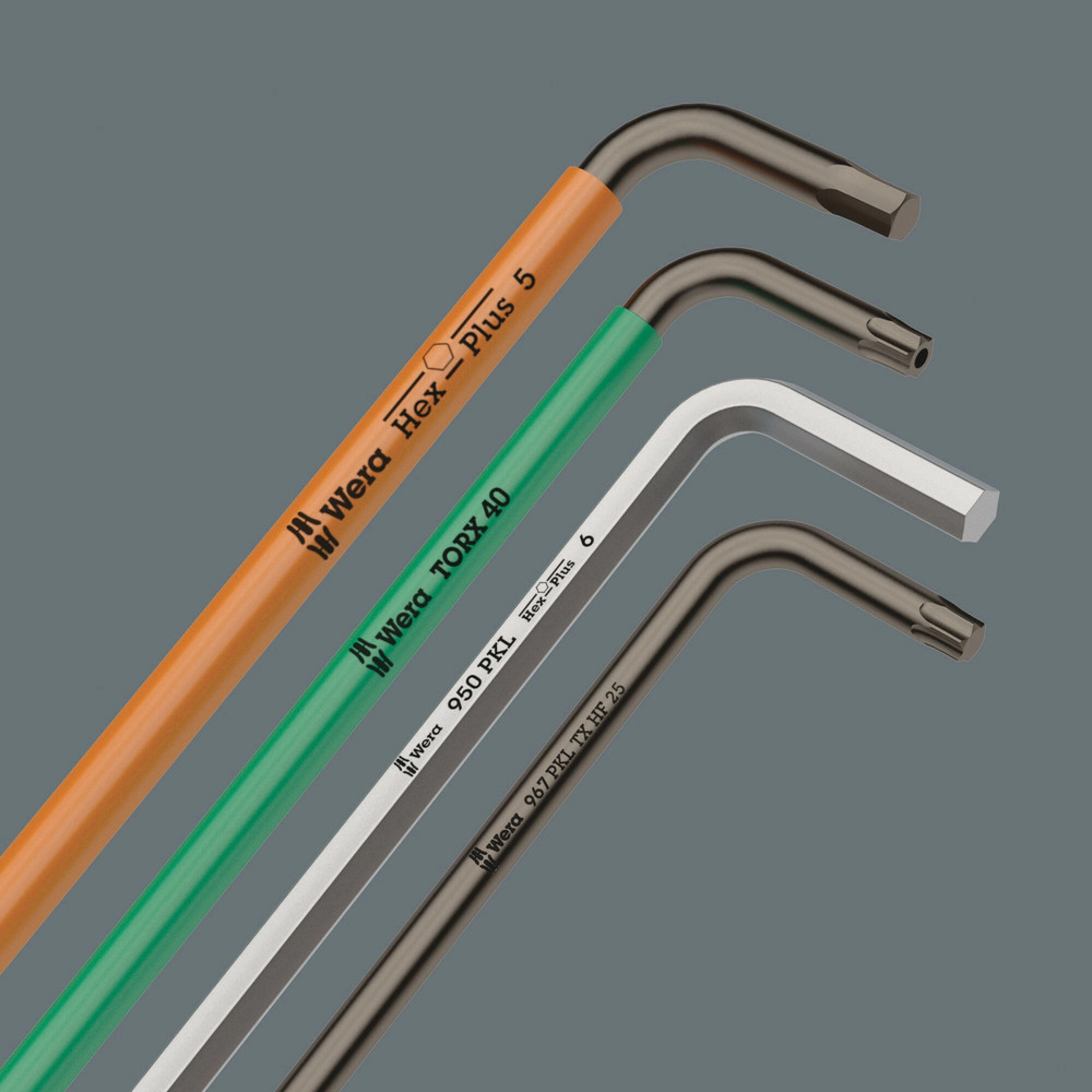 Wera 967 SPKL TORX BO L-key Multicolour, TX 40 x 132 mm