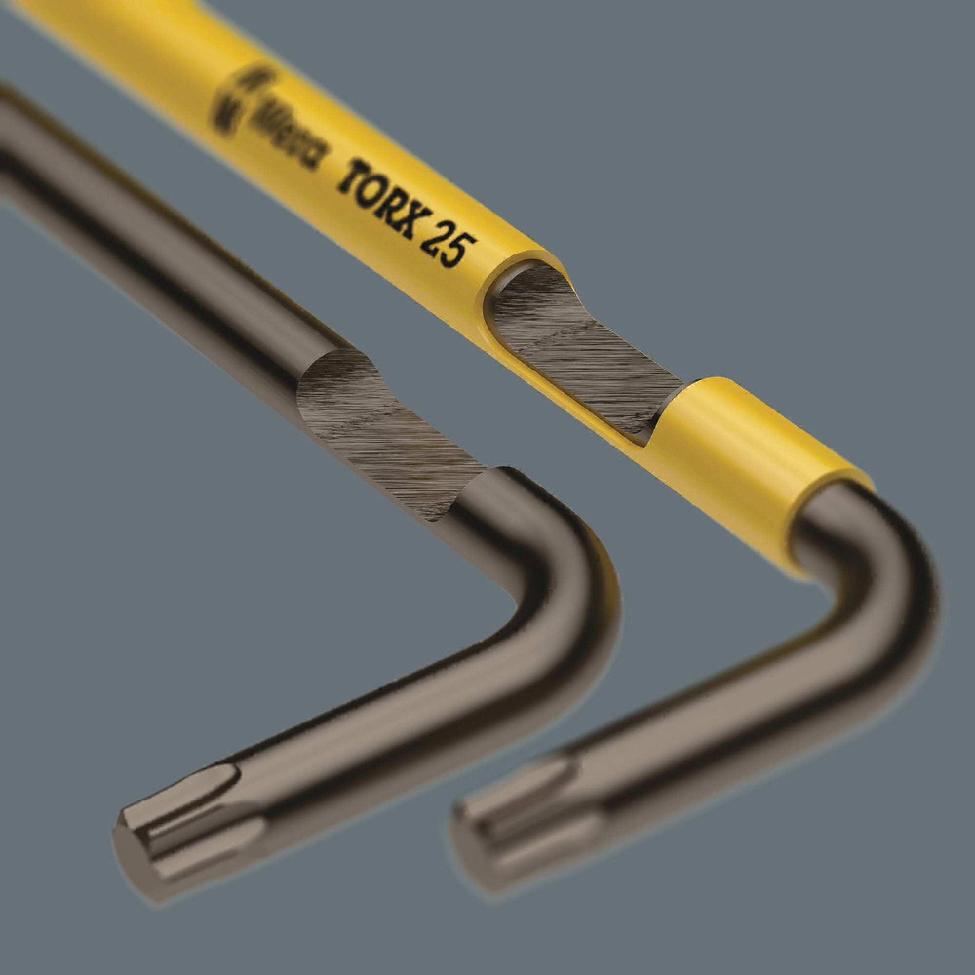 Wera 967 SXL HF TORX L-key Multicolour with holding function, long, TX 15 x 123 mm