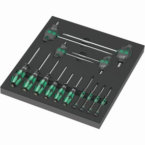 Wera 9712 Foam insert TORX HF screwdriver set 1, 14 pieces