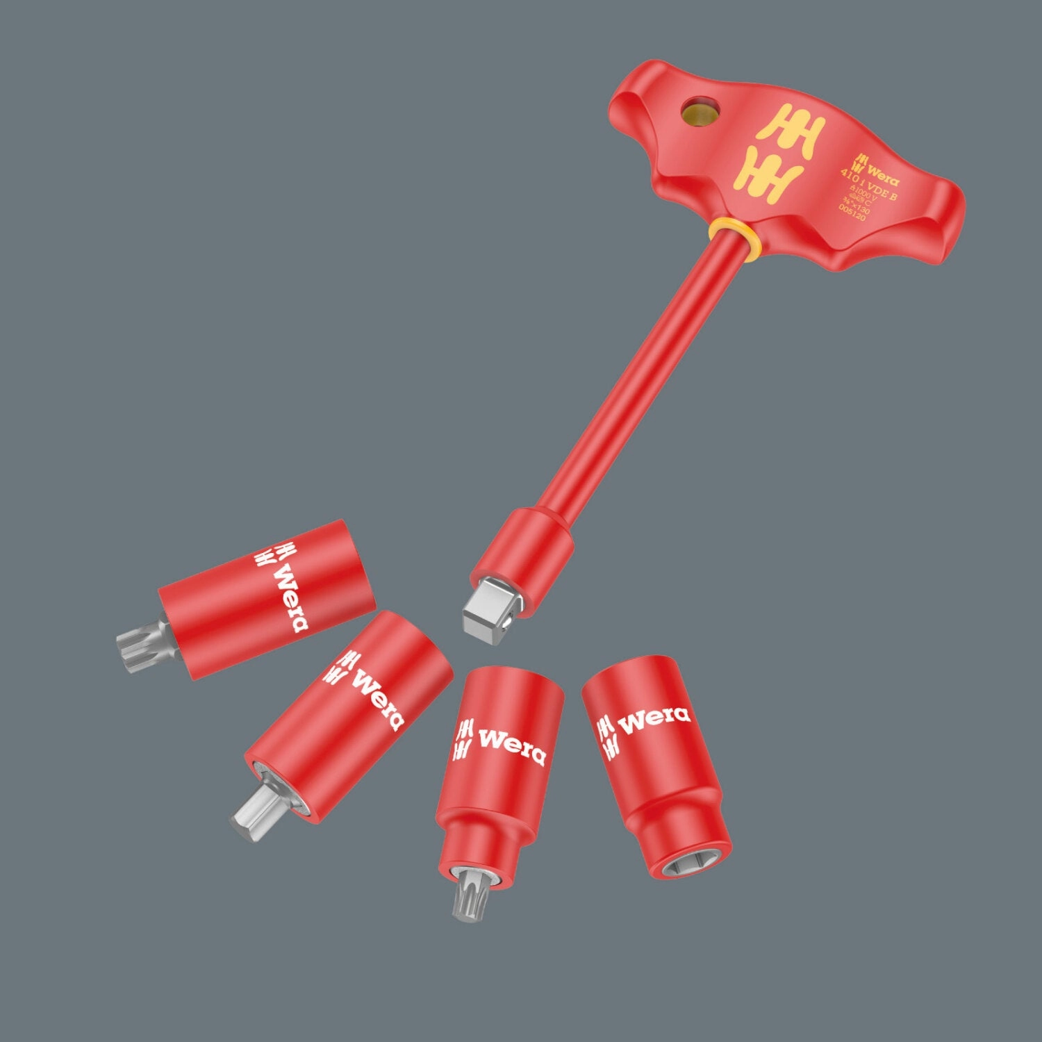 Wera 9726 Foam Insert 8007 B VDE Zyklop VDE Ratchet Set 1, 3/8", 28 Pc.