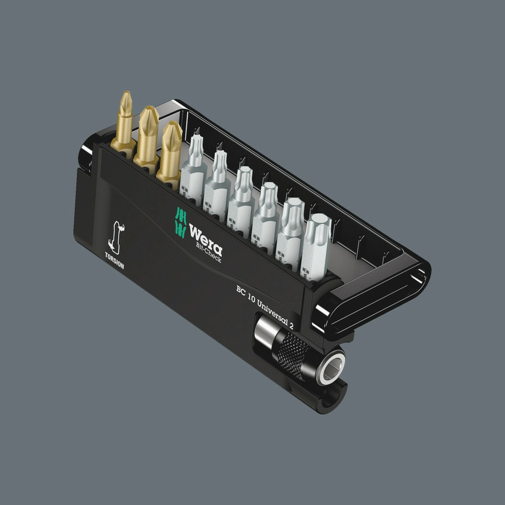 Wera Bit-Check 10 Universal 2, 10 pieces