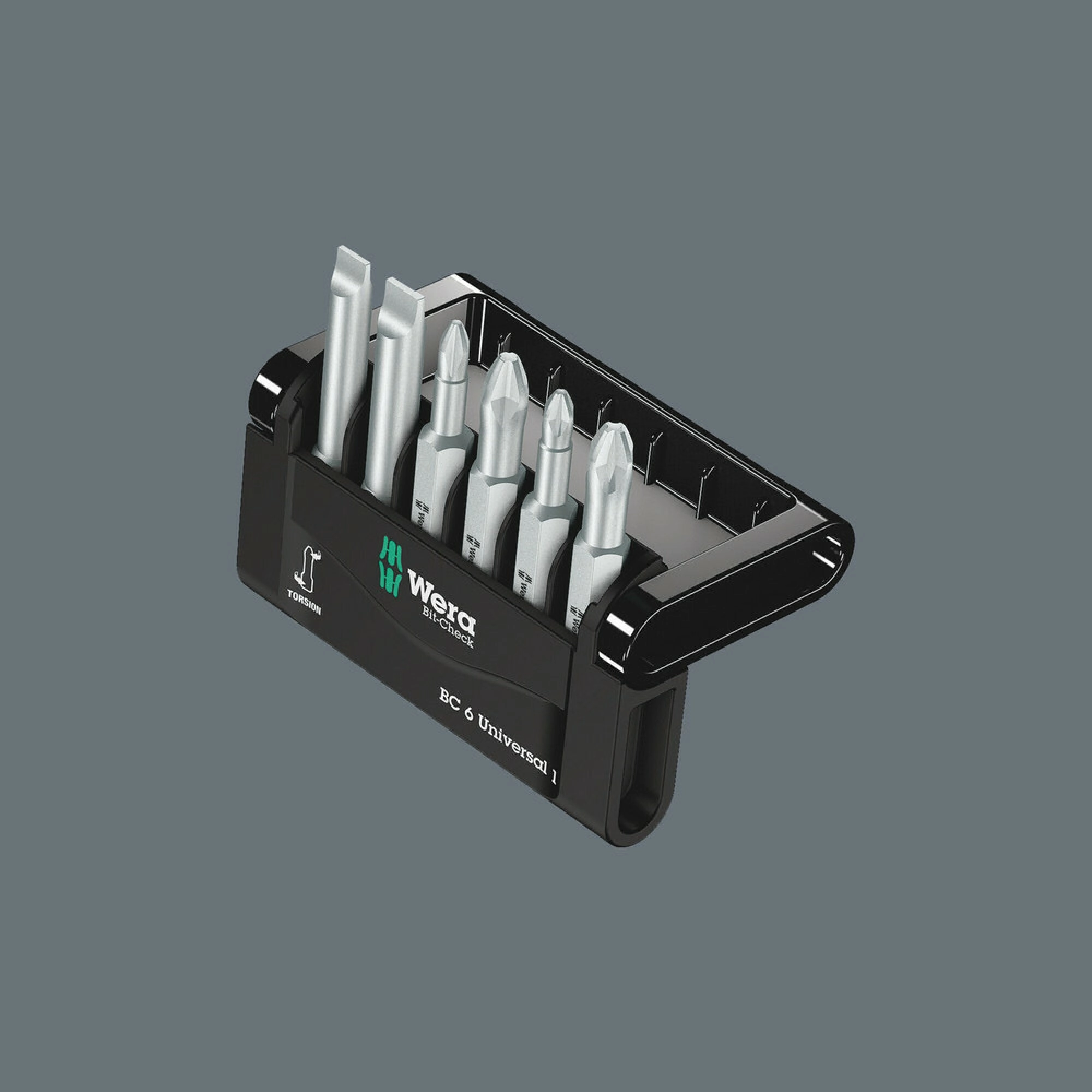 Wera Bit-Check 6 Universal 1, 6 pieces