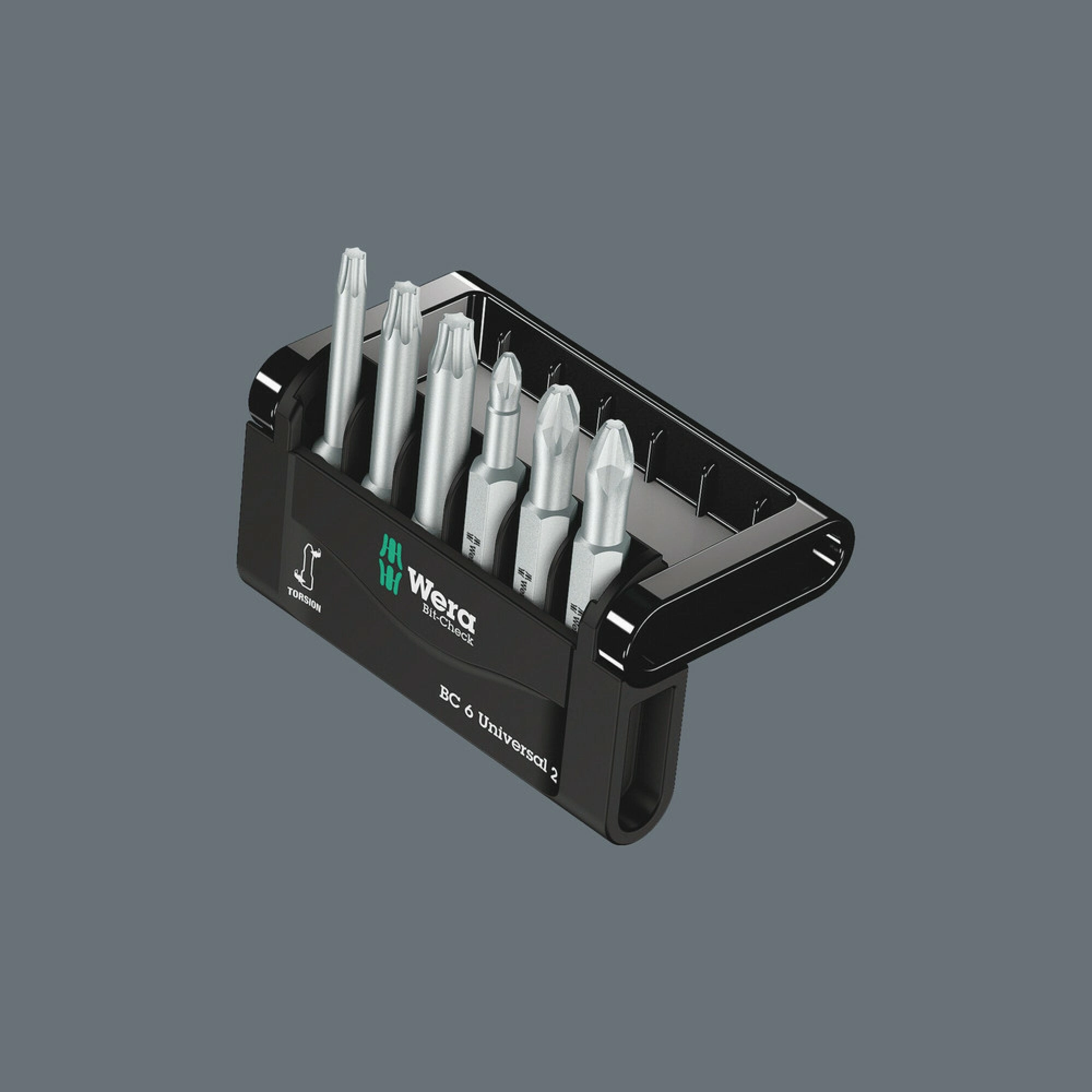 Wera Bit-Check 6 V Universal 1, 6 pieces