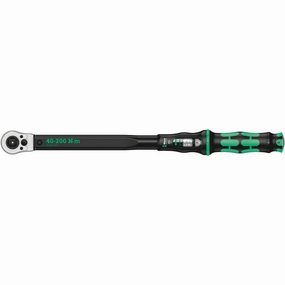 Wera Click-Torque C 3 Push R/L adjustable torque wrench for clockwise and anti-clockwise torque-control, 40-200 Nm, 1/2" x 40-200 Nm