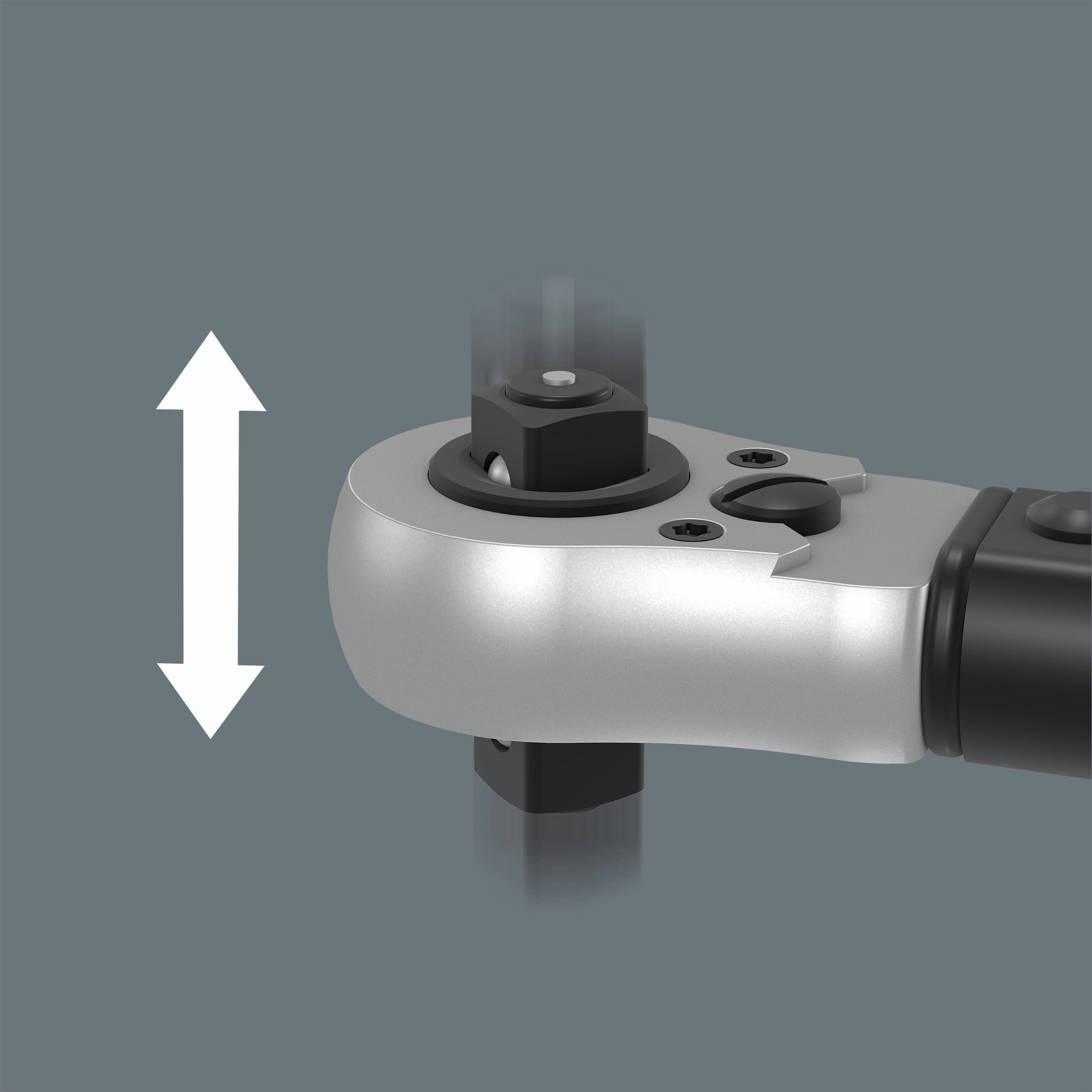 Wera Click-Torque Lock C 3 R/L Torque wrench, adjustable, Torque function, square head insert (1/2"), clockwise/counterclockwise torque operation, 40-200 Nm