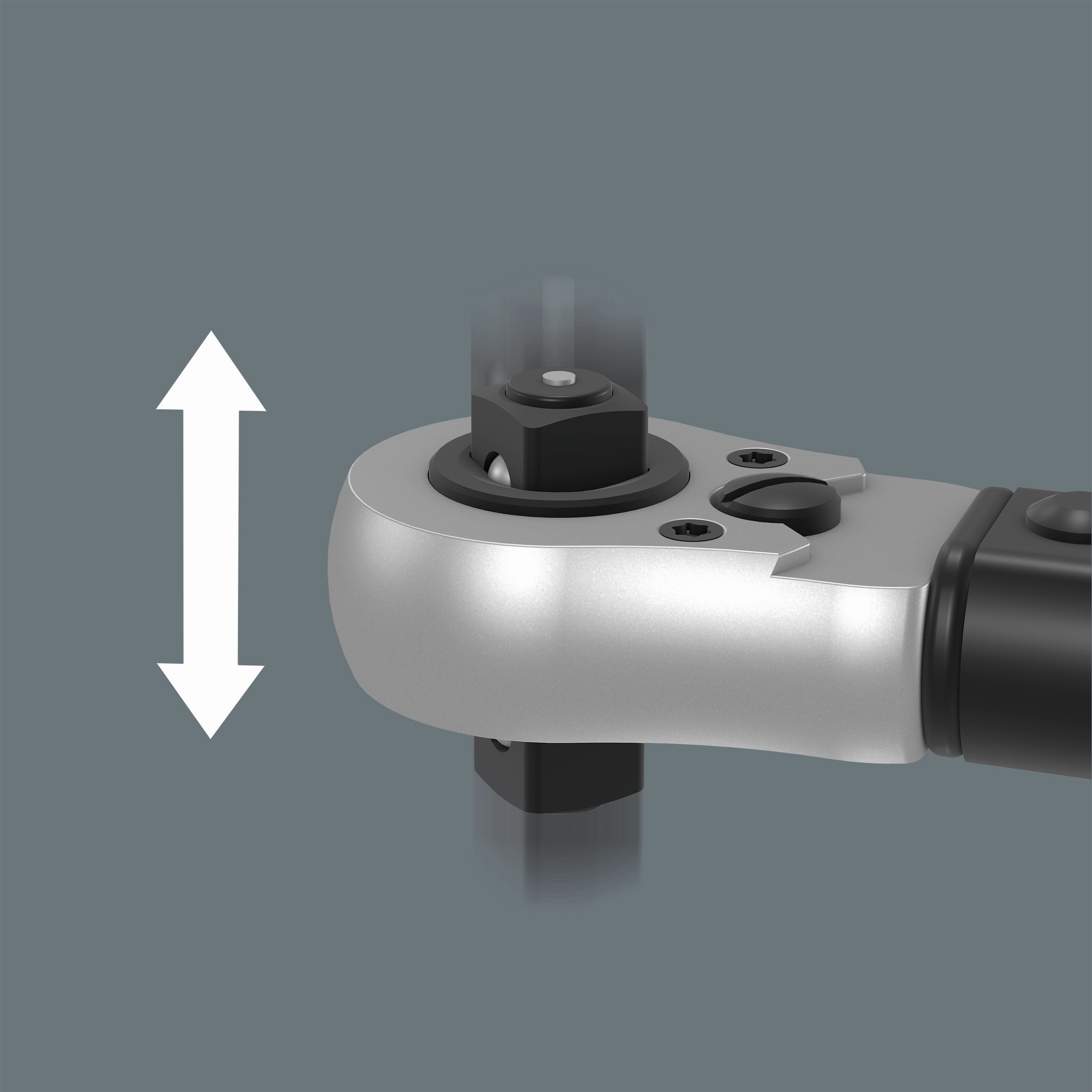 Wera Click-Torque Lock C 3 R/L Torque wrench, adjustable, Torque function, square head insert (1/2"), clockwise/counterclockwise torque operation, 40-200 Nm